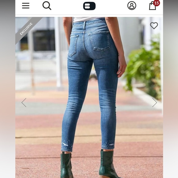 👖 Flying Monkey skinny ankle jeans size 27 - Picture 8 of 8